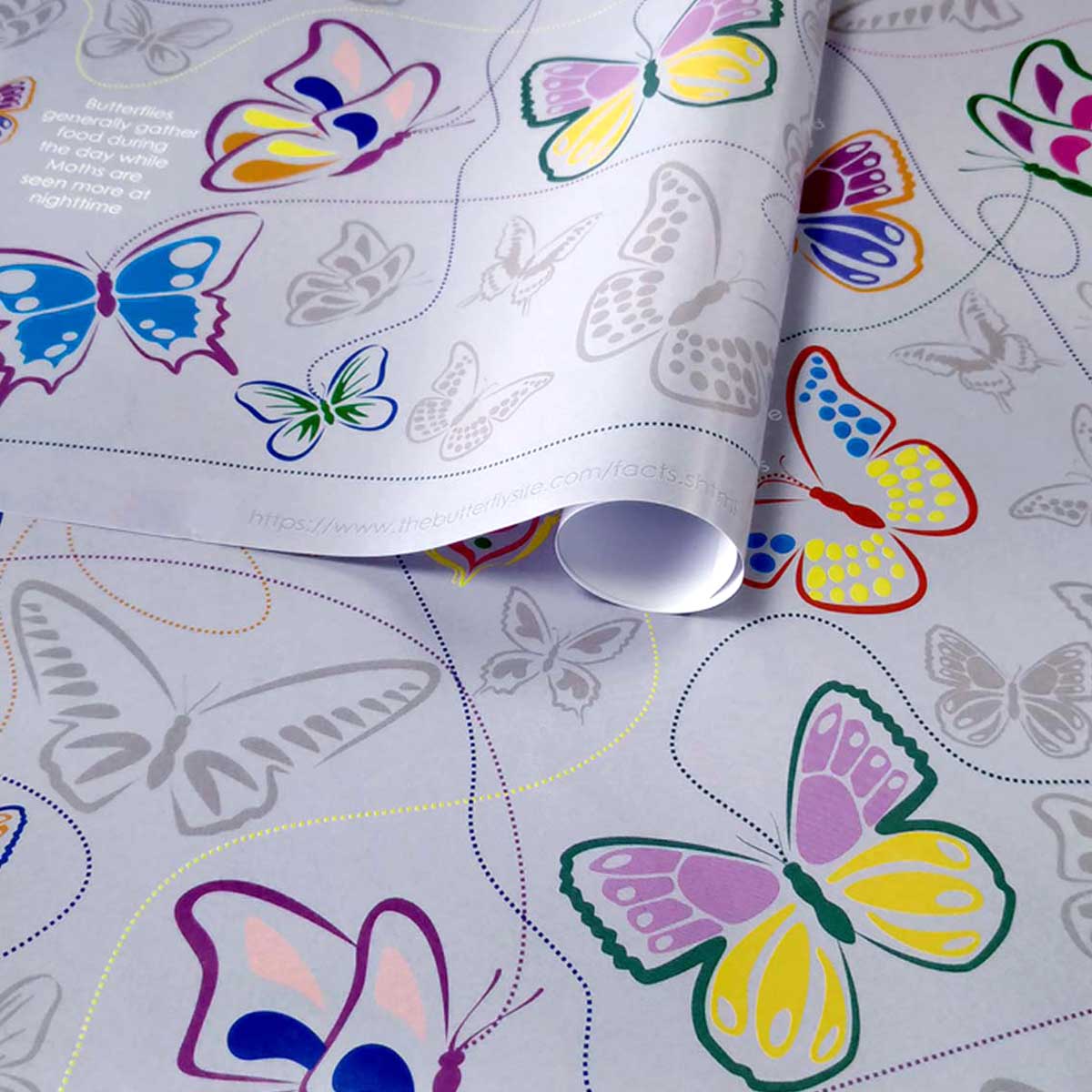 Gift Wrapping Paper | Butterfly-Set of 10