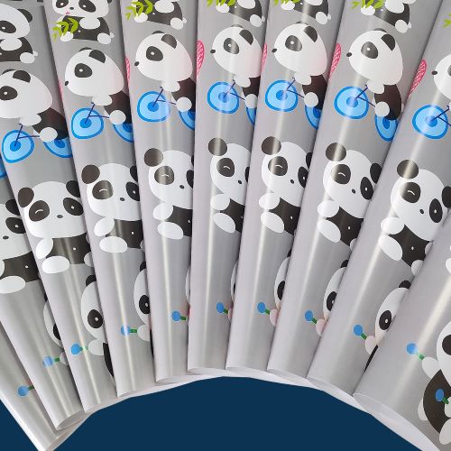 Gift Wrapping Paper | Panda-Set of 10