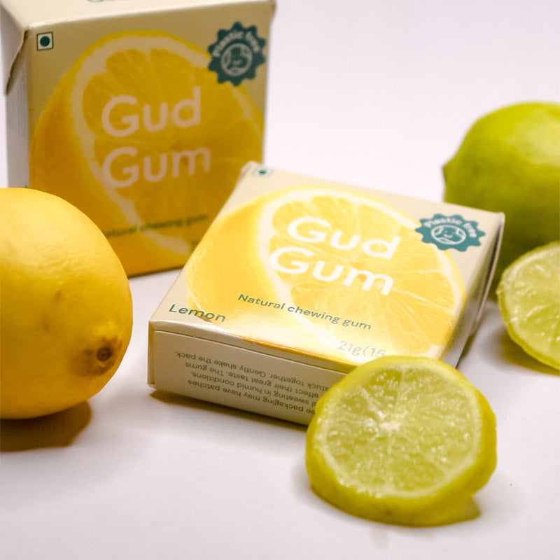 Gud Gum - Pack of  4 - Lemon