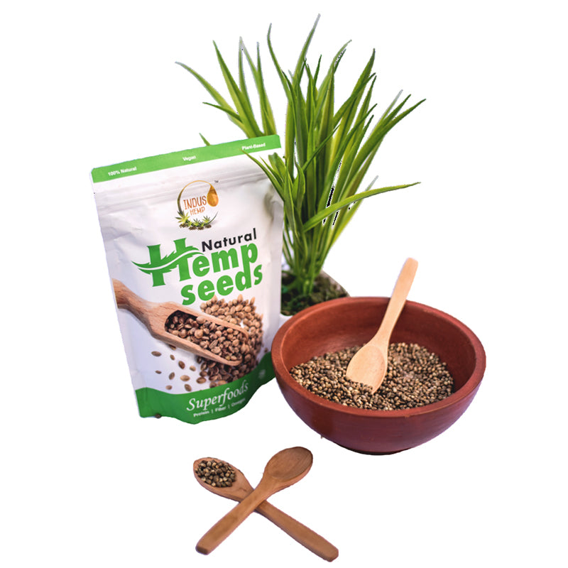 Natural Hemp Seeds | Vegan and Gluten-Free | 250gm
