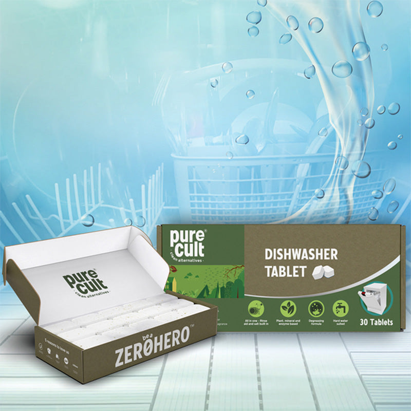 PureCult Eco-Friendly Dishwasher Tablets