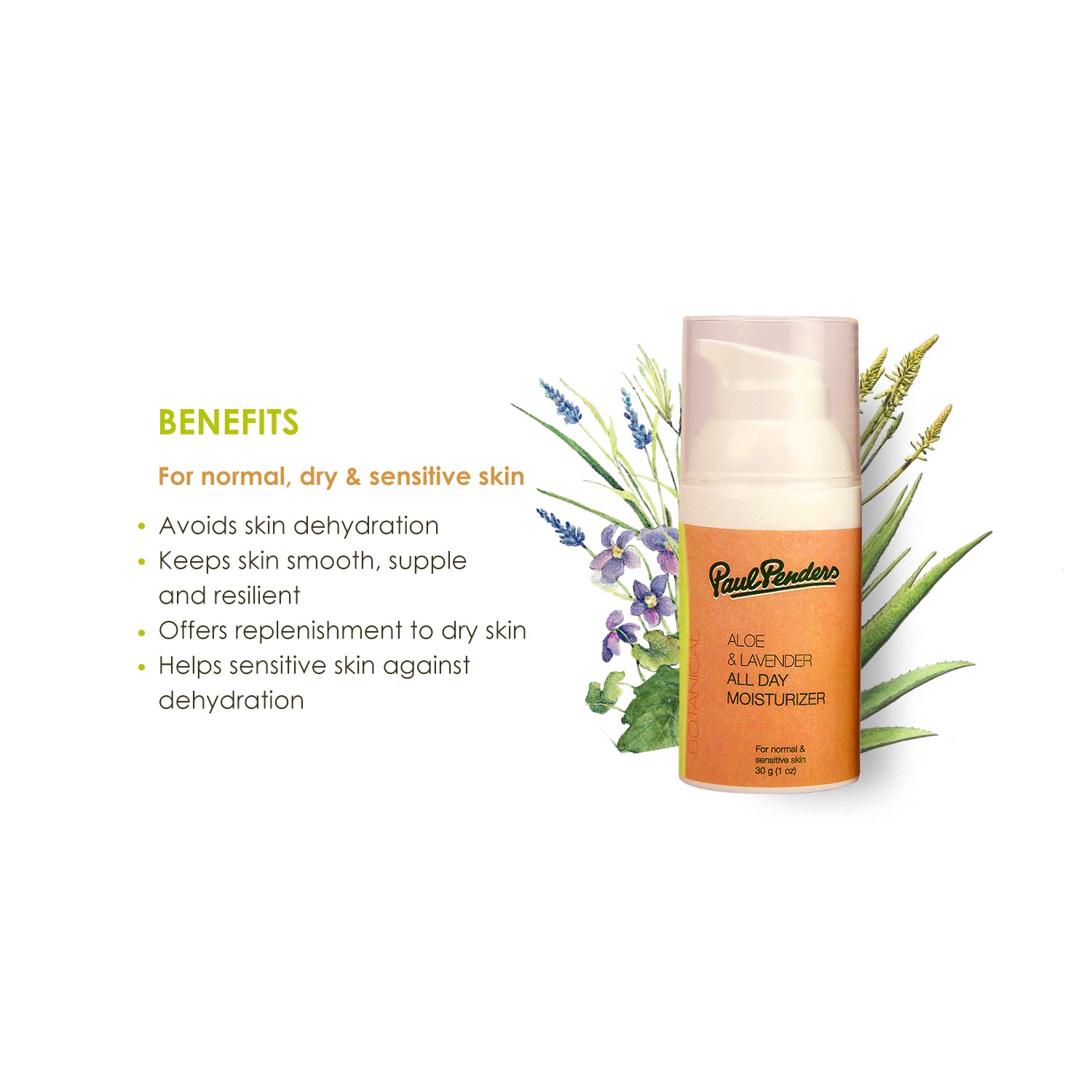 Face Moisturizer Cream For Dry & Sensitive Skin | 30g