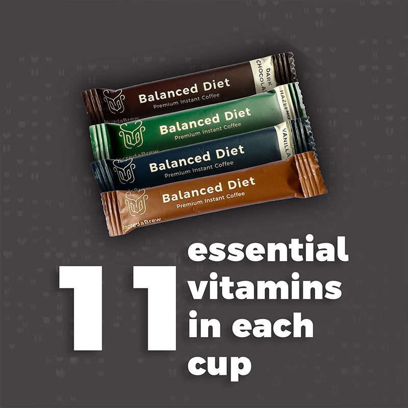 Incredabrew Assorted Flavours Balanced Diet Coffee