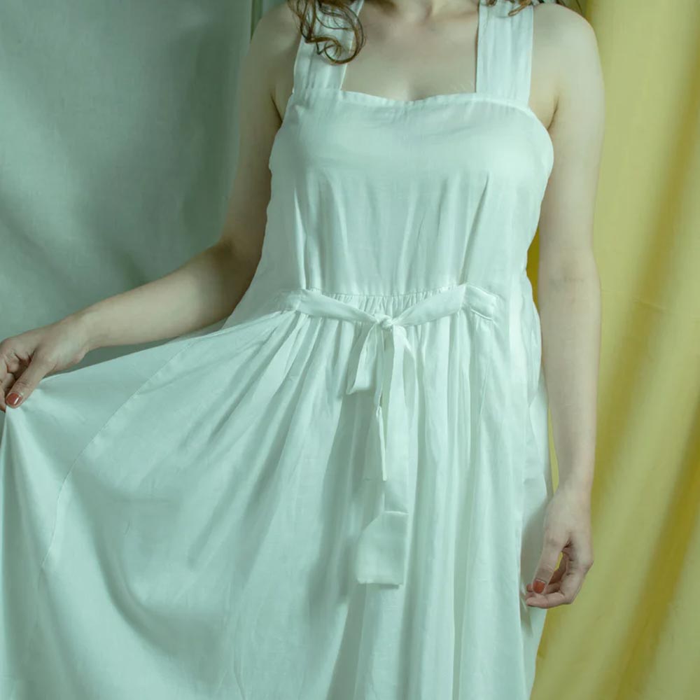 Mid-calf Dress | Organic Cotton - Shigey