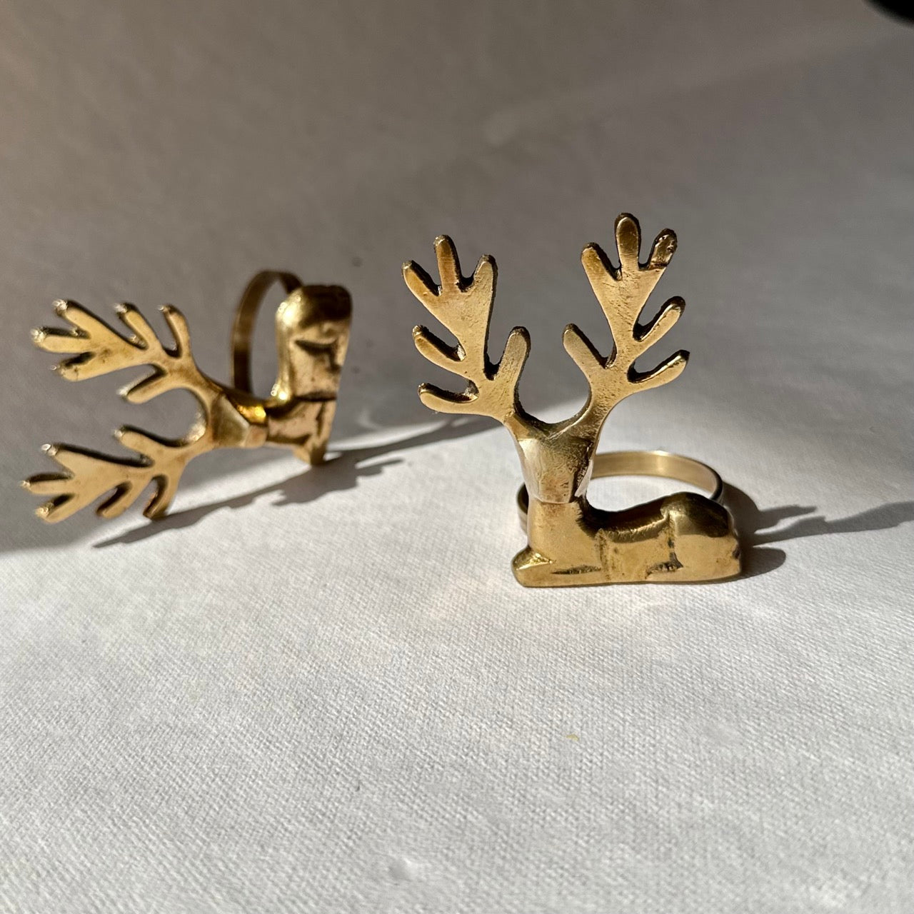 Kasturi - Napkin Rings | Brass | Handcrafted