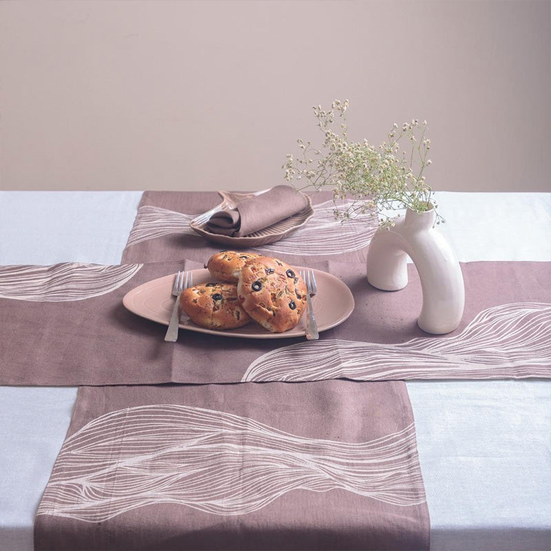 Eni - Table Linen Set | Pure Hemp | Napkins & Placements