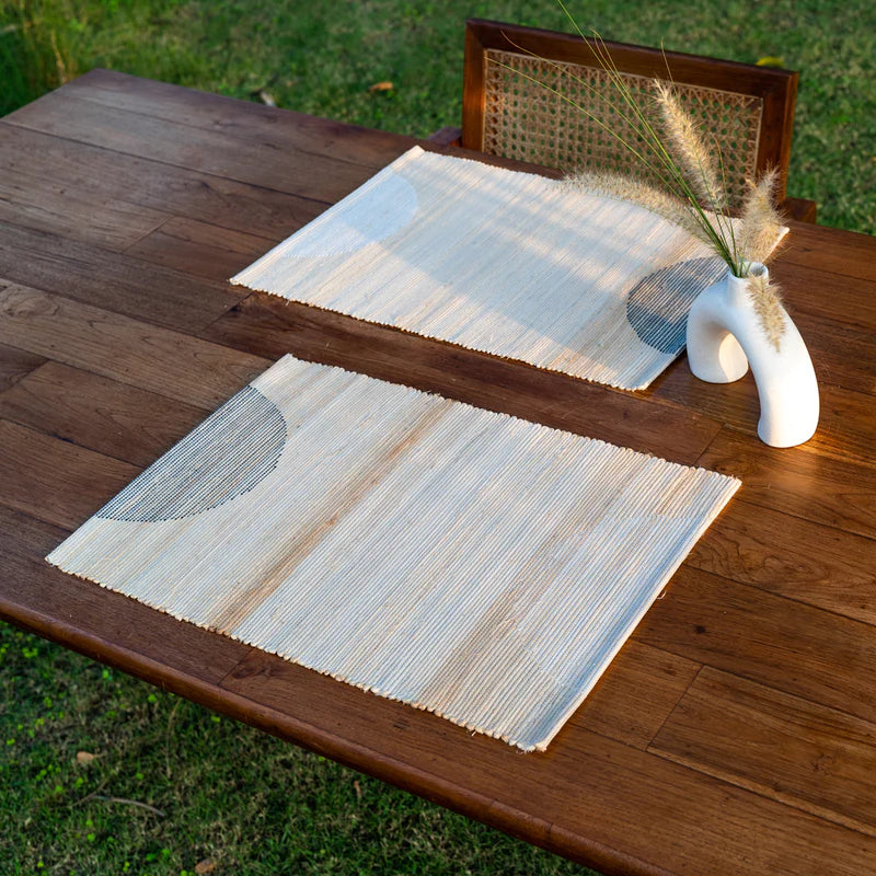 Chaand Hand-Woven Placemats | Set of 2