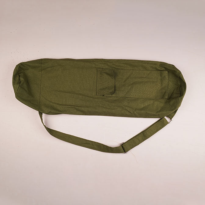Cotton Yoga Mat Bag | Green