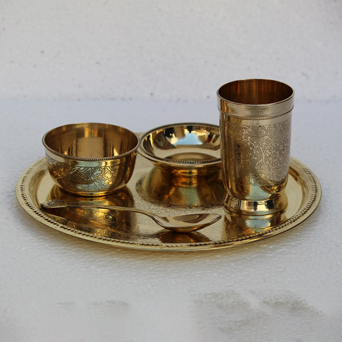 Brass Plate Set