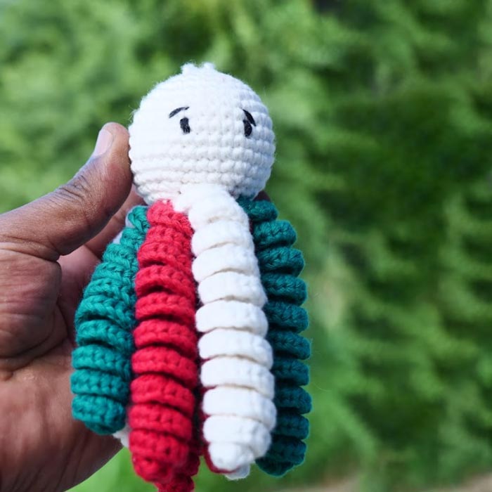 Handmade Cute Octopus Soft Toy
