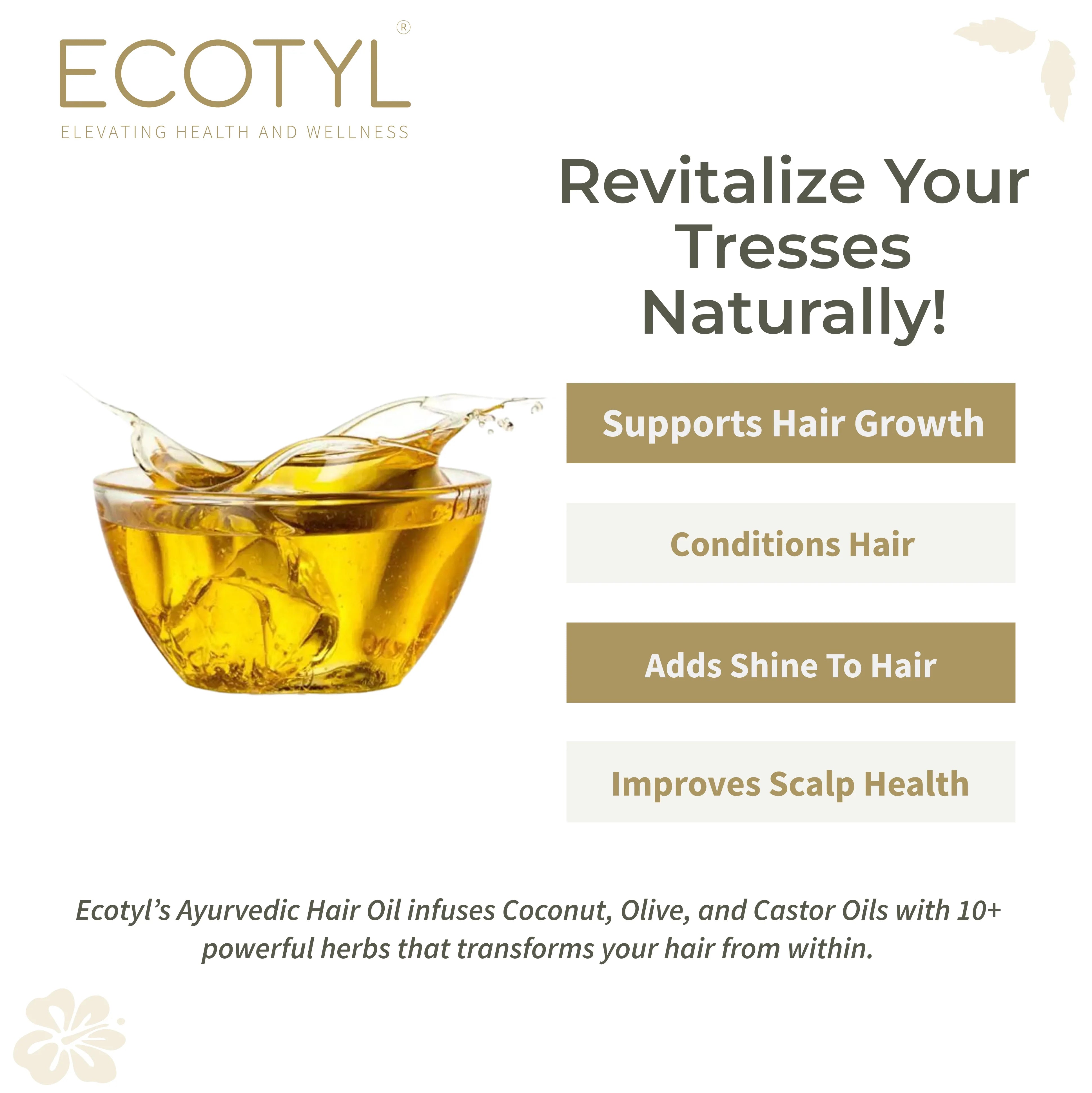 Ayurvedic Hair Oil | For Hair Fall Control & Hair Growth | 100ml