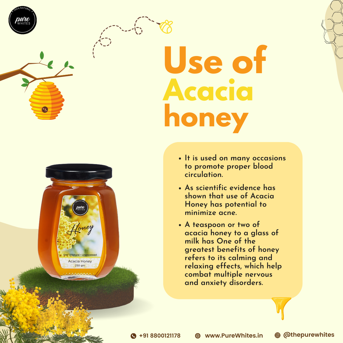 Acacia Honey - 250g