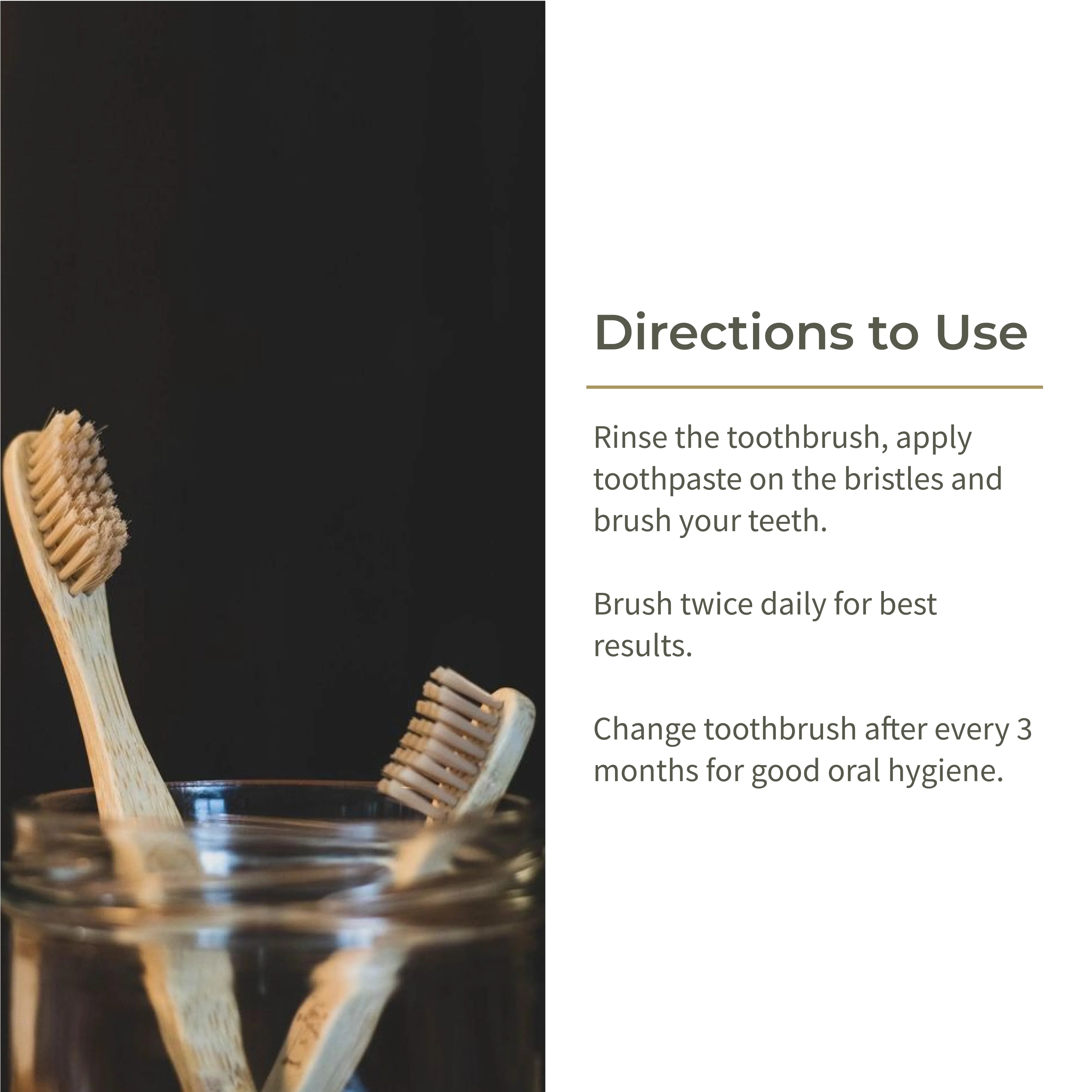 Bamboo Tooth Brush | Set of 4