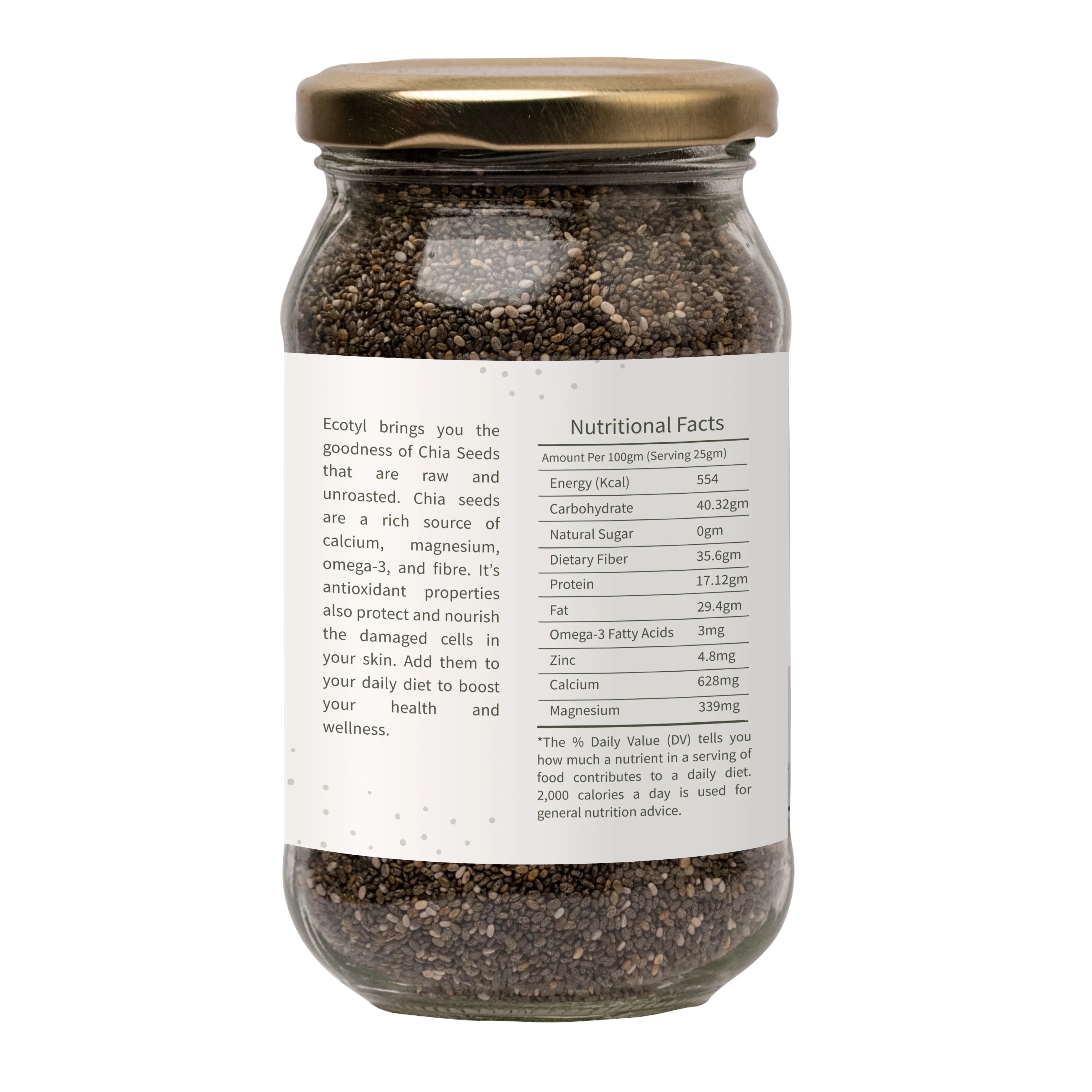 Organic Chia Seeds | 250 g
