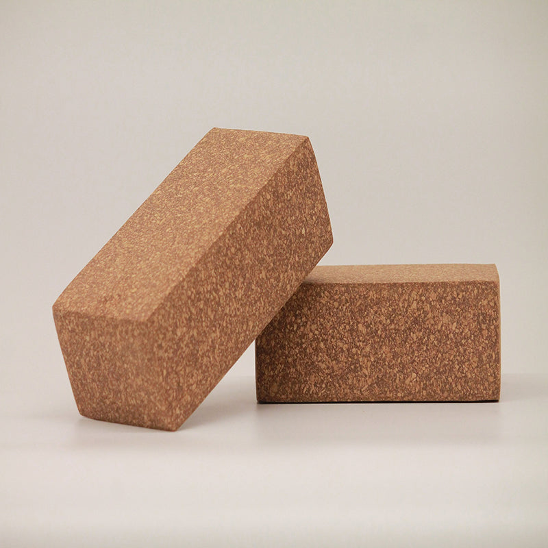 Cork Yoga Brick | STHAIRYA | Set of 2