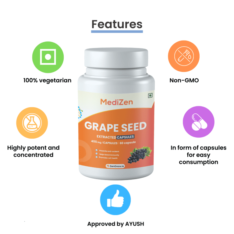 Grapeseed Extract 400mg | 60 Capsules