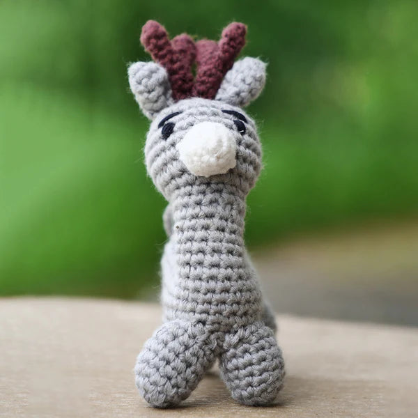 Handmade Baby Reindeer Soft Toy