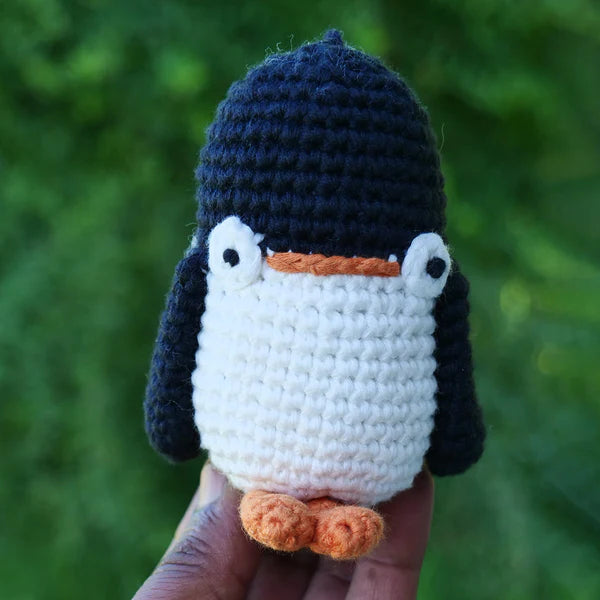 Handmade Baby Penguin Soft Toy