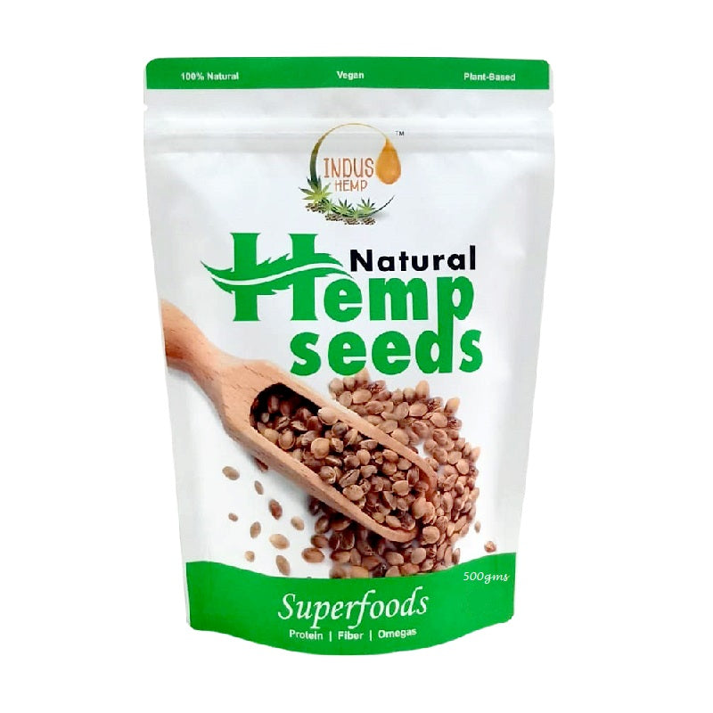 Natural Hemp Seeds | Vegan and Gluten-Free | 500gm