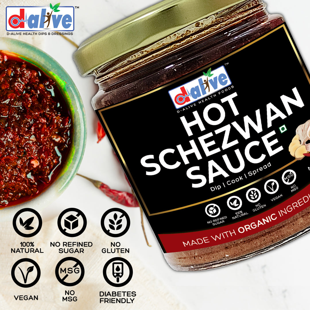 Organic Hot Schezwan Sauce | 180g