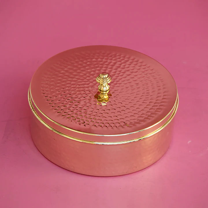 Brass Chapati Box / Roti dabba