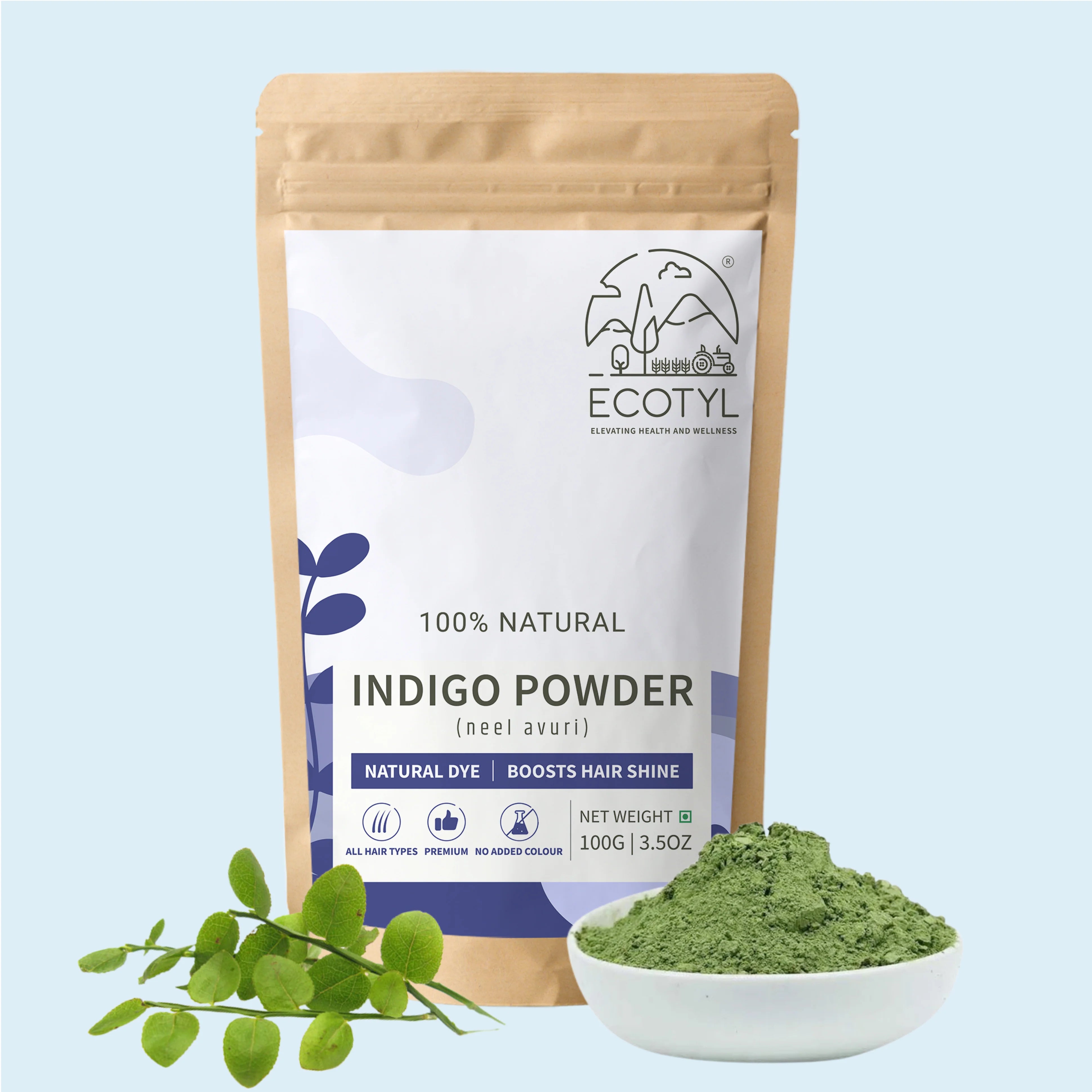 Indigo Powder | Natural Hair Colour | 100g