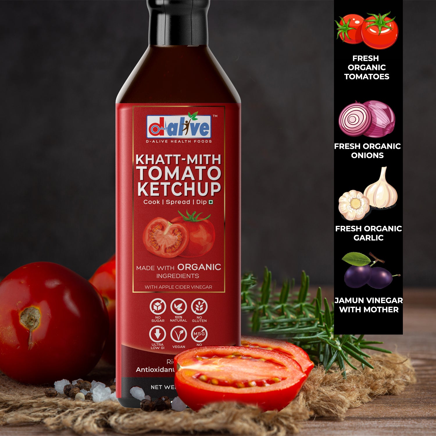Khatt-Mith Tomato Ketchup | 300g