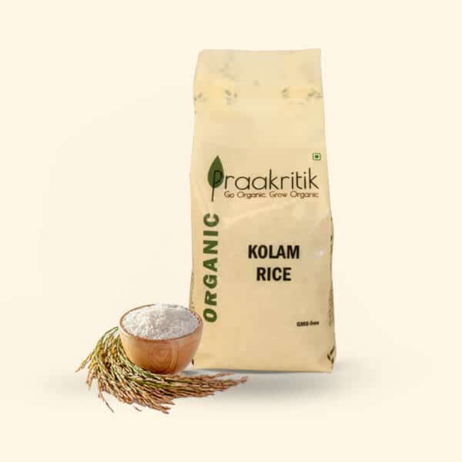 Organic Kolam Rice 500 G | Set Of 2