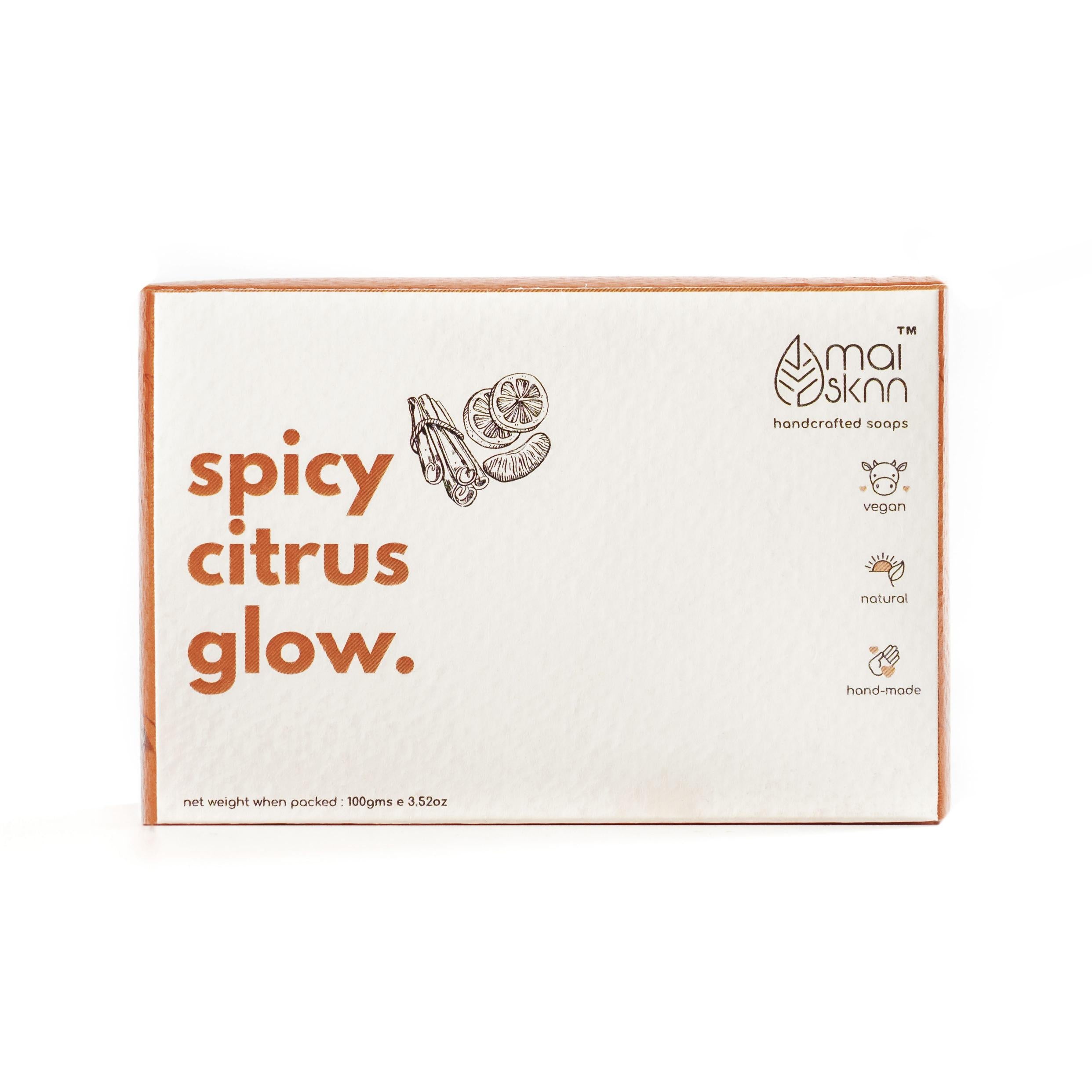 Spicy Citrus Glow Soap Bar
