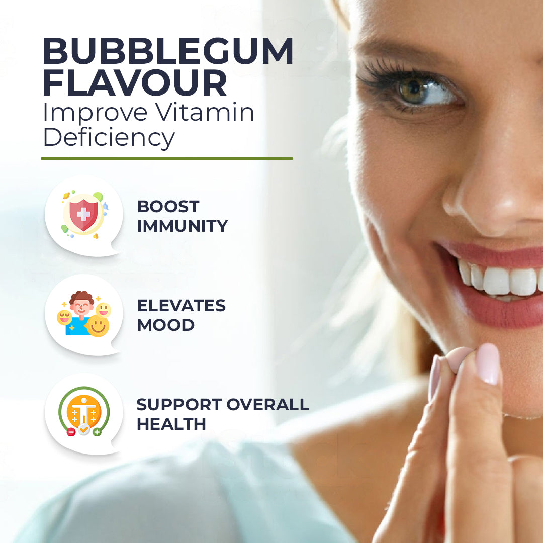 The Tiny Secret Multivitamin Bubblegum Flavoured Mints