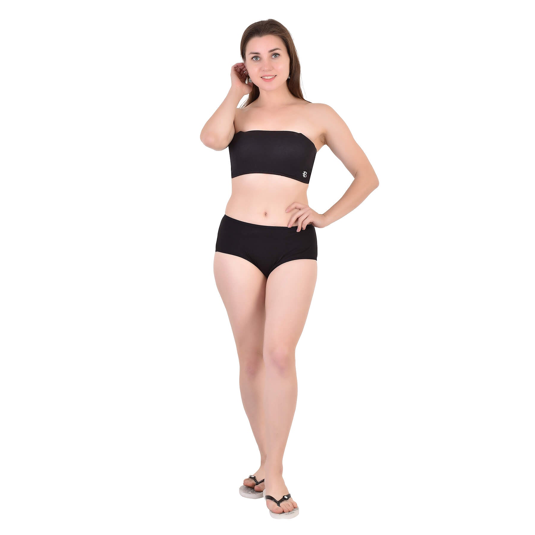 Bamboo Fabric Mid Waist Panty Pack of 2