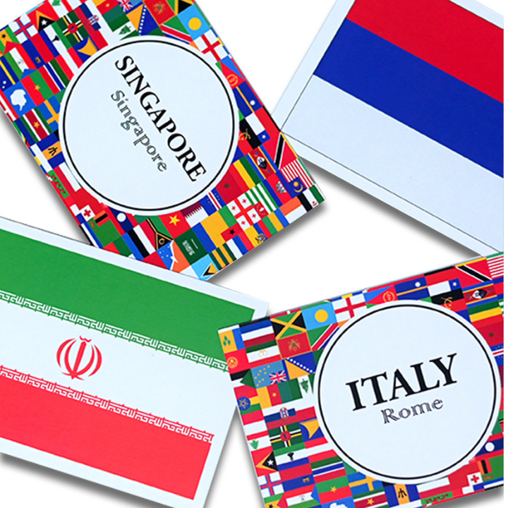 Flashcards | GSM Paper 300 | Country Flags