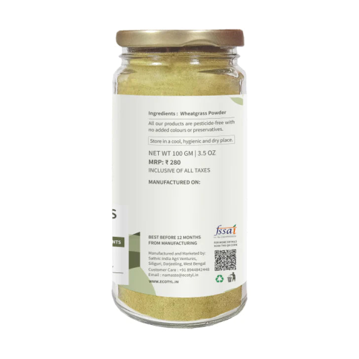 Organic Wheatgrass Powder | 100 g