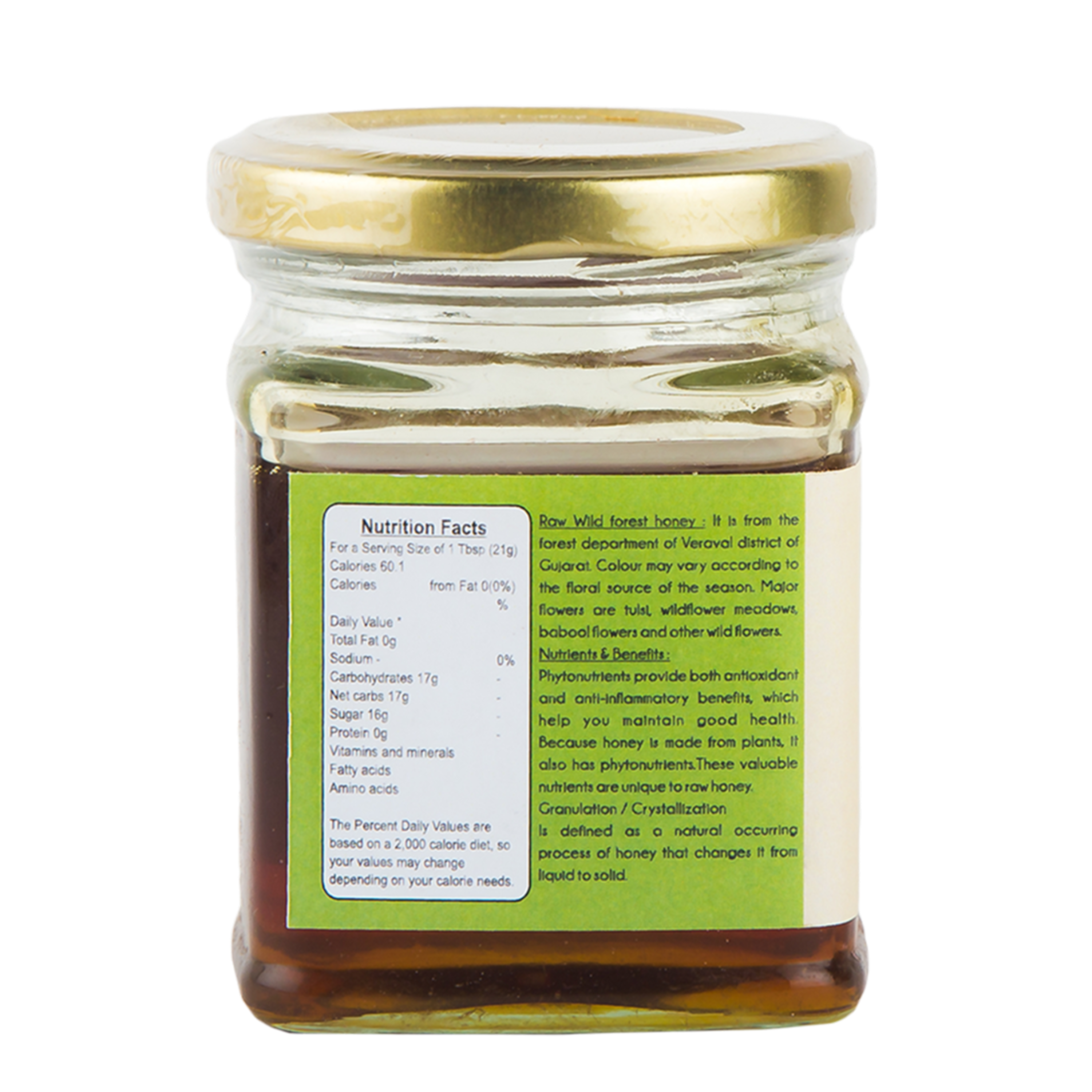 Organic Wild Forest Honey 200 G